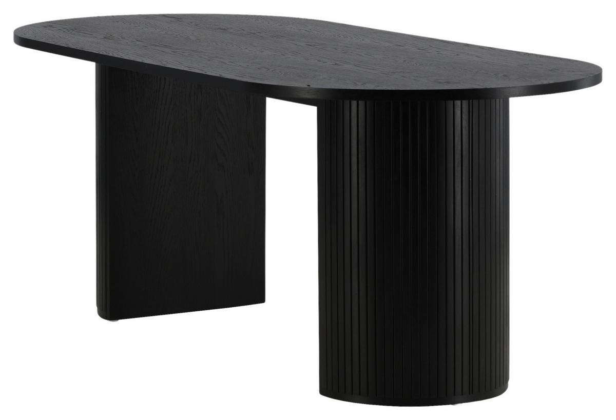 ESSTISCH BIANCA - Schwarz, Design, Holz/Holzwerkstoff (200/90/75cm) - Livetastic