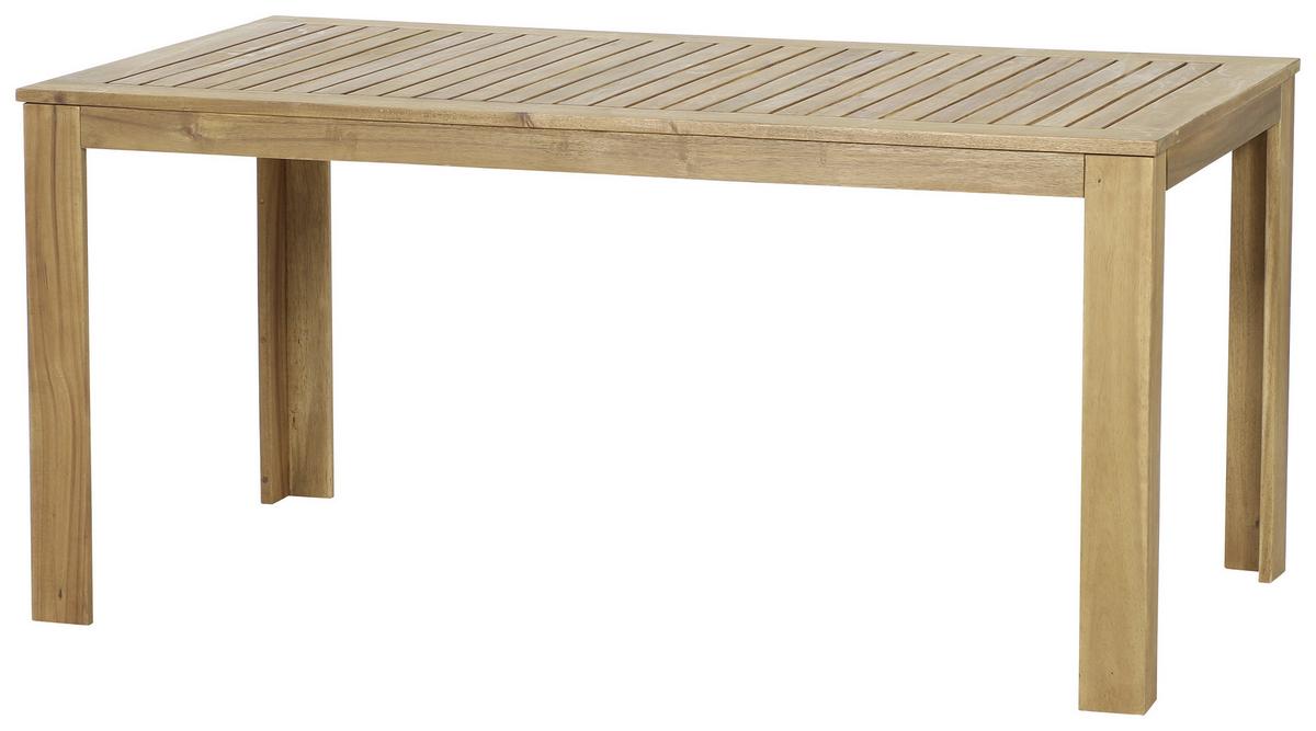 Gartenmöbel Set 7-tlg. Paleros Holz Akazie - Akaziefarben, KONVENTIONELL, Holz - Siena Garden