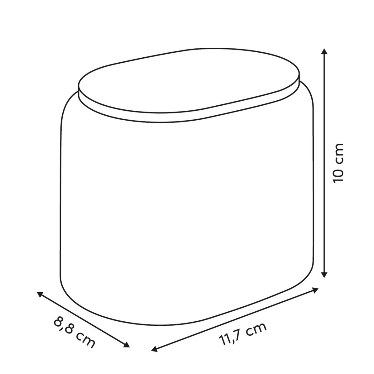 Posuda Za Vatu Bagi - Osnovno (11,9/9/10,2cm)