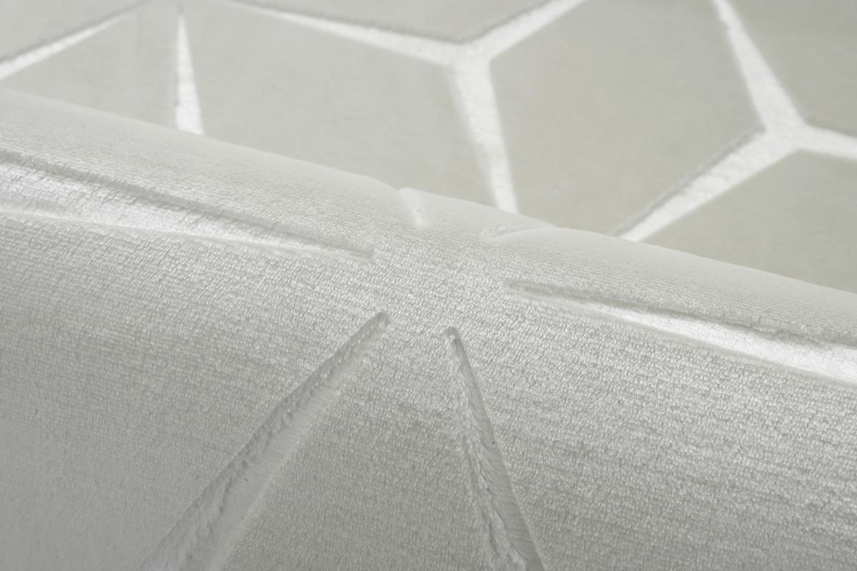 Flachwebeteppich Calma 225 Weiss 200 X 290 Cm - Weiss, Basics, Textil (200/290cm) - Kayoom