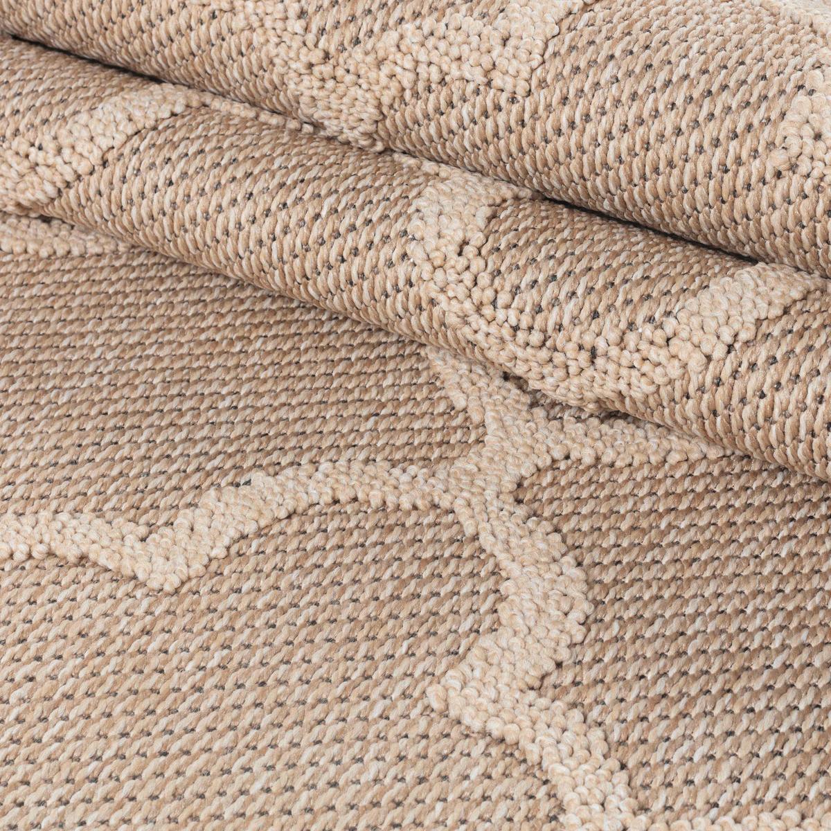Outdoorteppich Patara Beige ca. 160x230cm - Beige, Design, Textil (160/230cm) - Novel