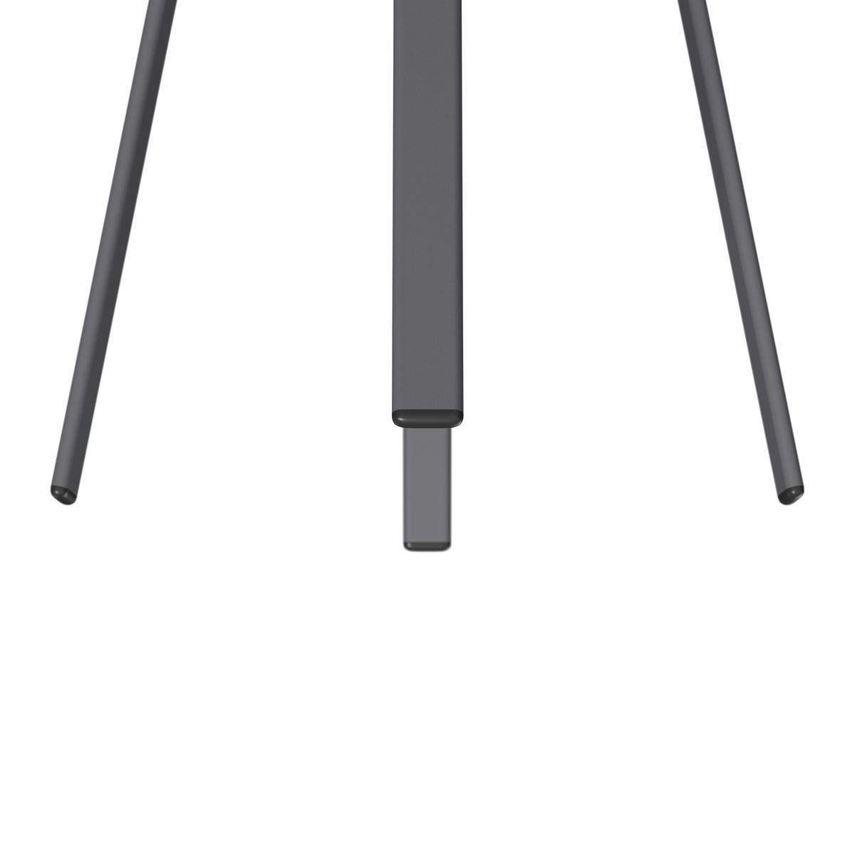 STOLIK BOCZNY KATI - antracytowy, Design, metal (40/40/46cm) - Ambia Garden