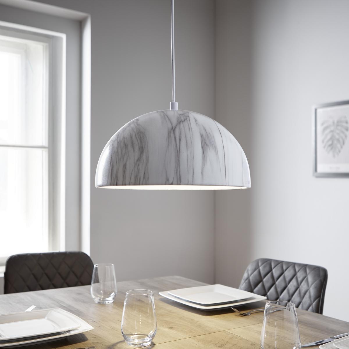 LAMPA WISZĄCA LARINA - biały, Modern, metal (30/120cm) - Modern Living