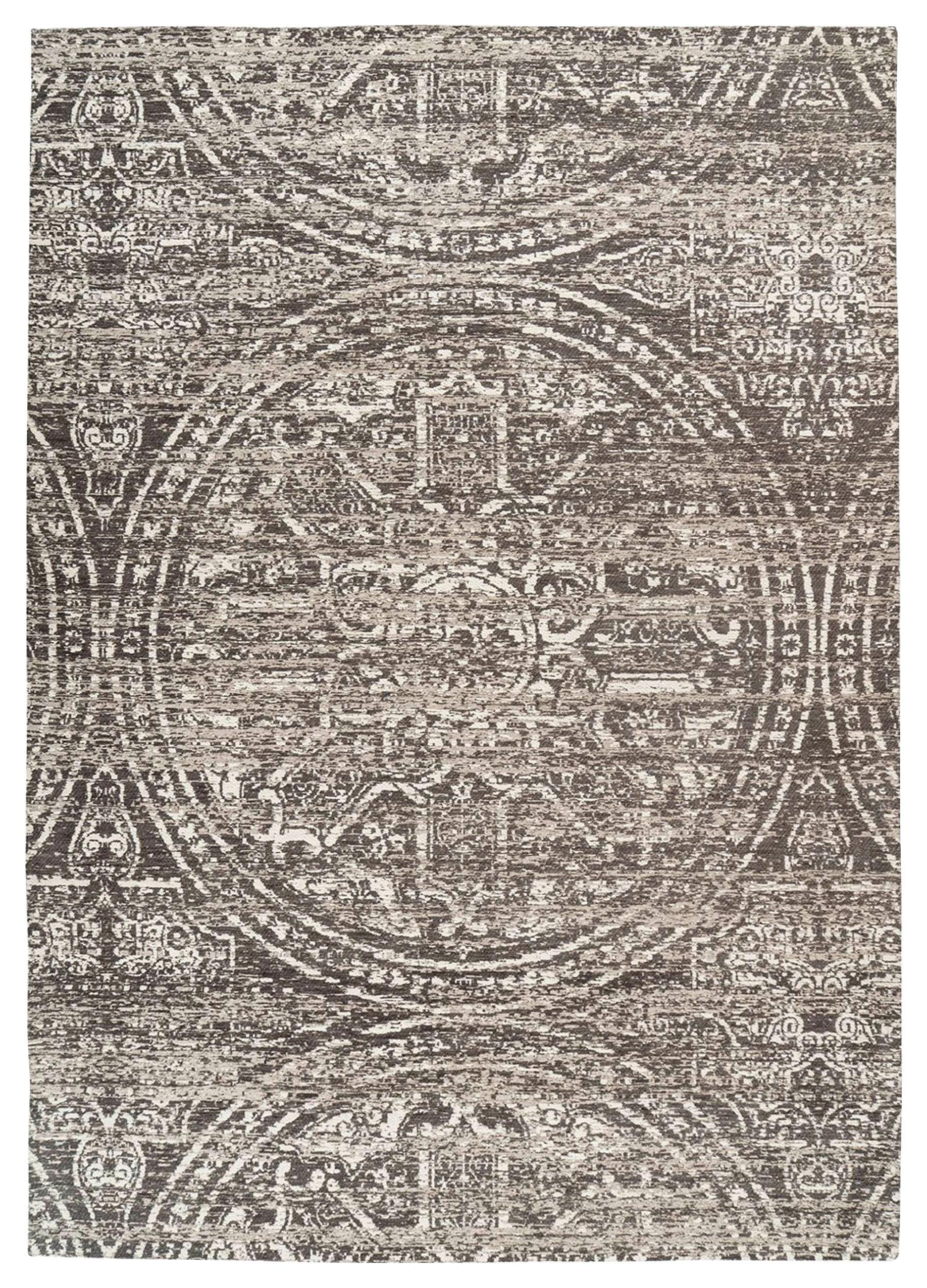 Flachwebeteppich Davio 400 - Grau, Konventionell, Textil (160/230cm) - Kayoom