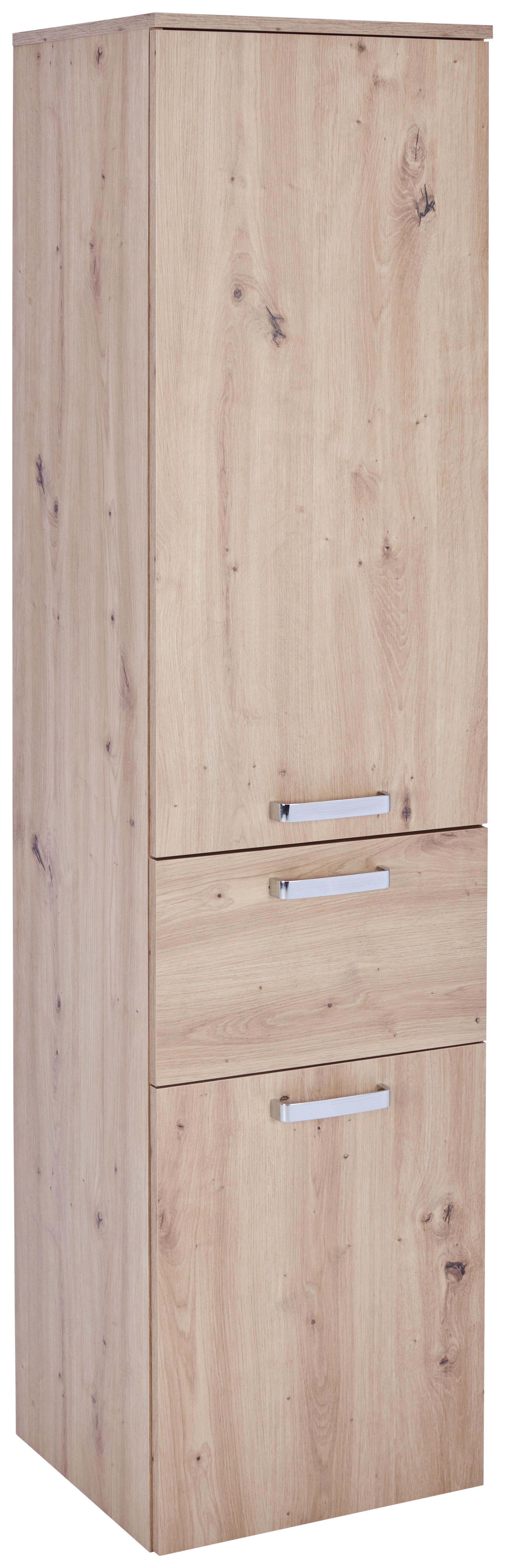 Visoki Element Fresh - bijela/hrast Artisan, Konvencionalno, drvni materijal/metal (40/168,5/38,5cm) - Modern Living