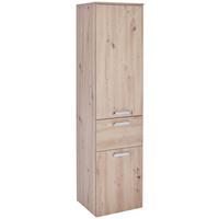 Dulap înalt Fresh - alb/stejar Artisan, Konventionell, material pe bază de lemn (40/168,5/38,5cm) - Ondega