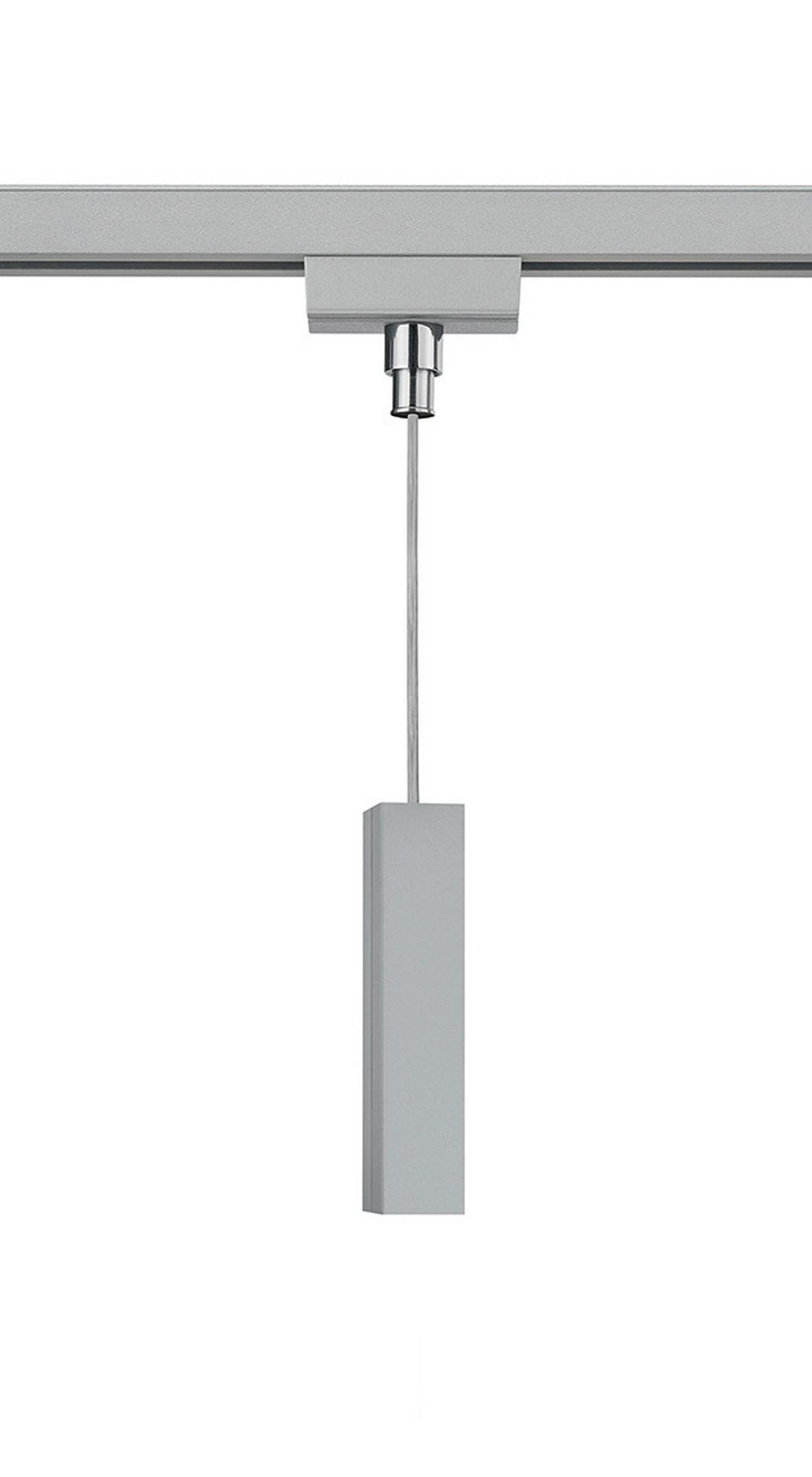 Schienensystem-Adapter Duoline Titanfarben max. 60 Watt - Titanfarben, Basics, Kunststoff (6/34,5/3cm) - Trio Leuchten