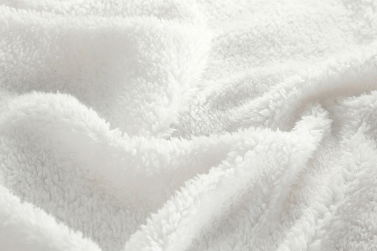 Bettwäsche Teddy Weiß ca. 140x200cm - Weiß, Textil (140/200cm) - Modern Living