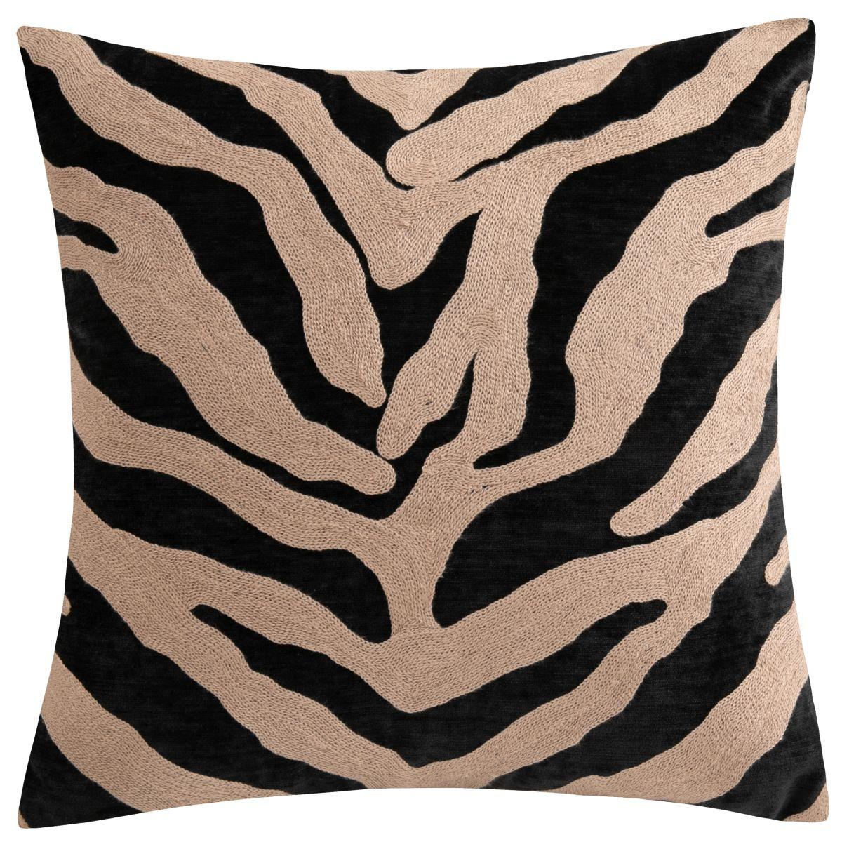 Okrasna Blazina Savana - črna/rjava, tekstil (45/45cm) - Mömax