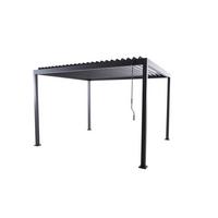 Pergola Origin Anthrazit - Anthrazit, Basics, Metall (359/296/238cm) - Gardenson
