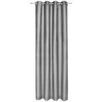 ZASŁONA NA PRZELOTKACH J-ALLOVERS 70029-011 JOOP! - kolor srebrny, Design, tkanina (140/250cm) - Joop!