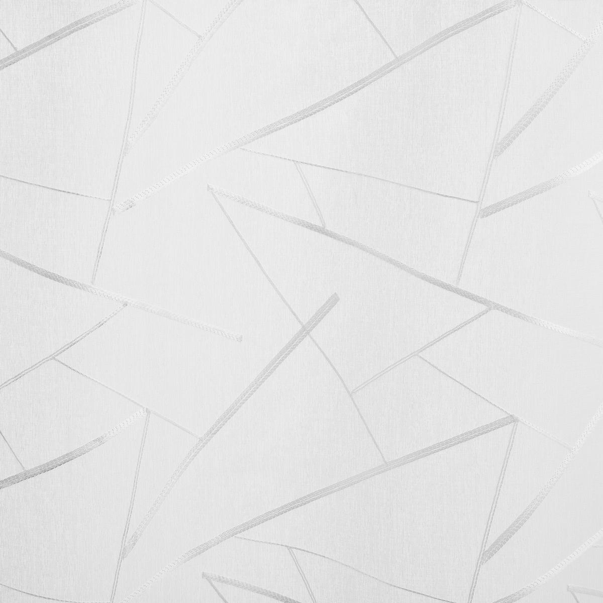 ZASŁONA NA PRZELOTKACH GRAPHIK - biały, Design, tkanina (140/245cm) - Esposa