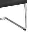 Schwingstuhl Schwarz - Chromfarben/Schwarz (49/98/59cm) - Mömax modern living Schwingstuhl Schwarz - Chromfarben/Schwarz (49/98/59cm) - Mömax modern living