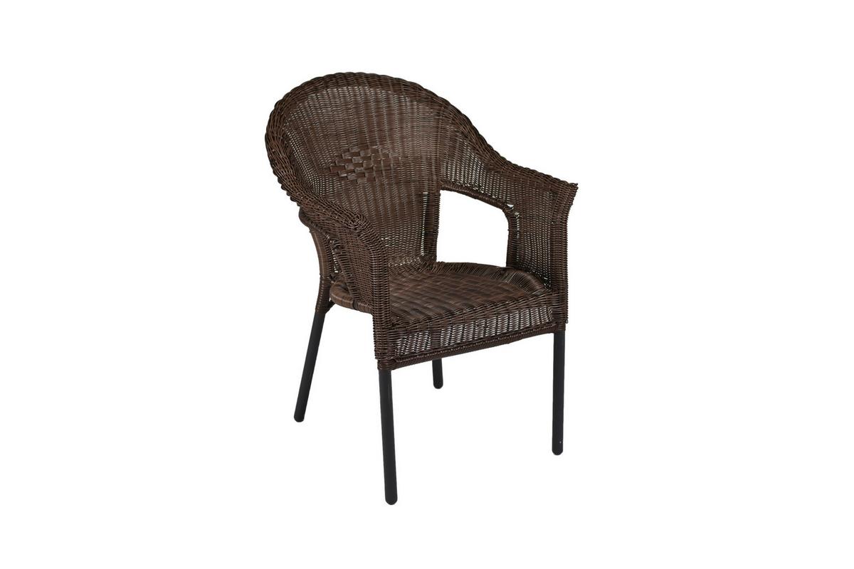 Vrtna Garnitura Ravenna, Temno Rjava, 5-Delna - temno rjava/barve grafita, Konvencionalno, kovina/umetna masa - Gardenson