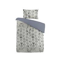 Bettwäscheset Aventura 125-Gb Grau 140x200 - Grau, Basics, Textil (140/200cm) - Kayoom