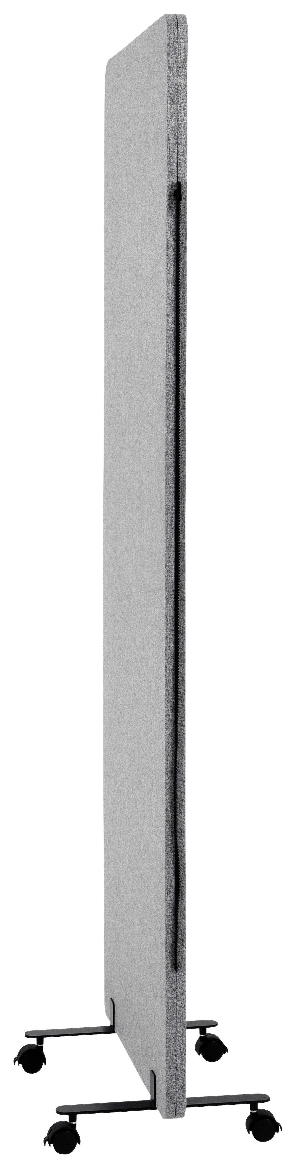 Pregradna Stena Flexmiut, Temno Siva - temno siva, Basics, kovina/umetna masa (60/177/3cm) - MID.YOU
