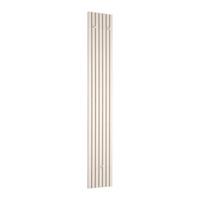 Garderobenpaneel Sandfarben - Sandfarben, Modern, Holzwerkstoff/Textil (25/160/7,5cm) - Mömax