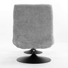 FÅTÖLJ ALMA - ljusgrå/svart, Modern, metall/textil (72/96/87cm) - Bessagi Home