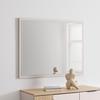 MIROIR MURAL CANNES -EXKLUSIV- - cachemire, MODERN, matériau en bois/verre (90/70/2cm) - Mömax