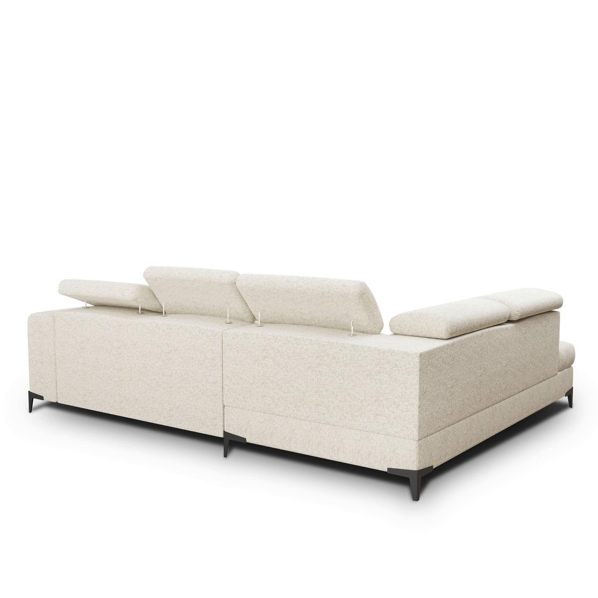 Coltar Mason - bej/crem, Modern, plastic/lemn (211/271cm) - Modern Living