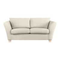 2-Sitzer-Sofa Devado Beige Cord - Beige/Naturfarben, Holz/Textil (190/70-85/95cm) - Mömax