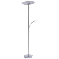 LED-Deckenfluter Artur max. 54 Watt - Silberfarben, Basics, Metall (68/45,5/200,3cm) - Paul Neuhaus