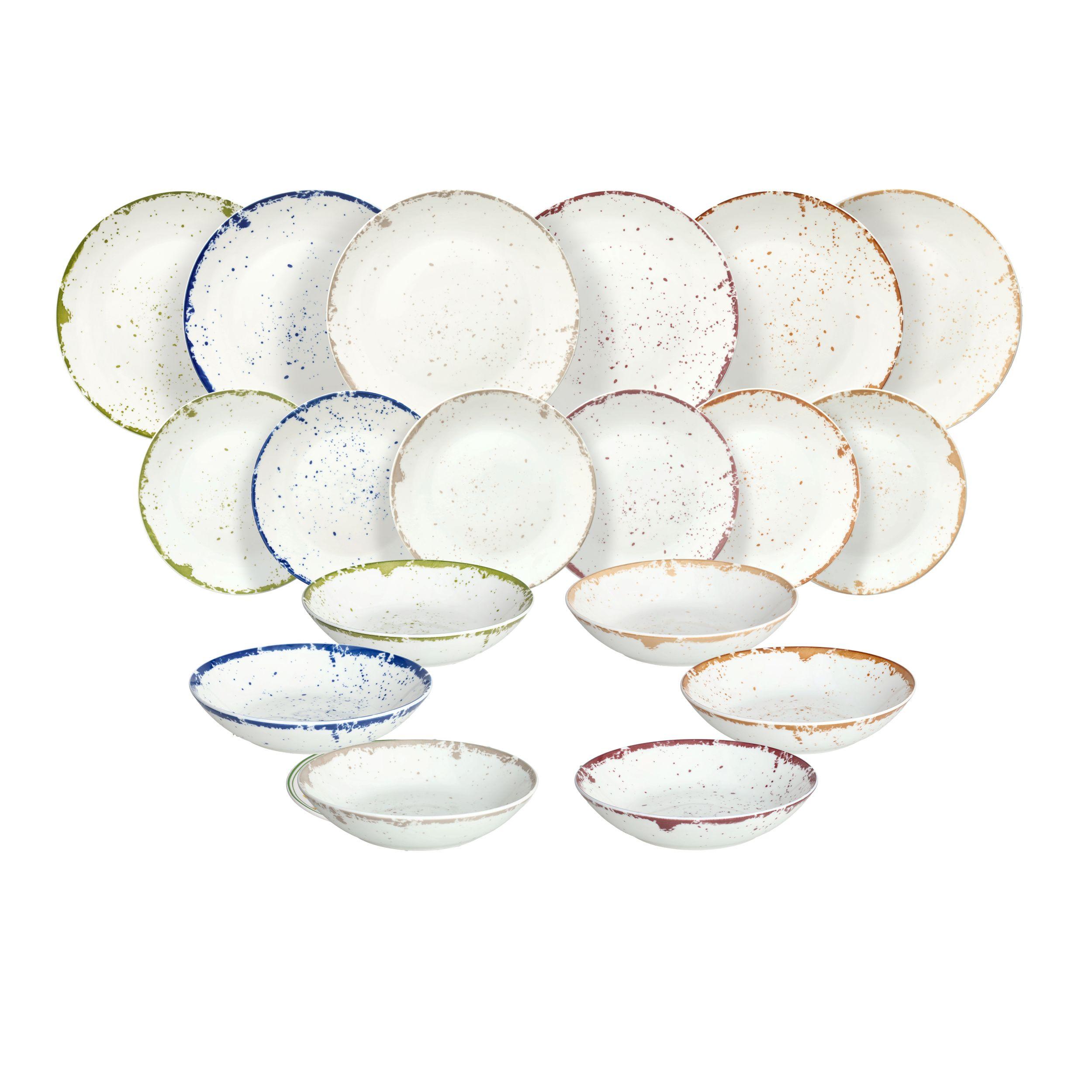 Servis Moon Osteria 18/1 - Basics, keramika (21/36/28cm) - Tognana