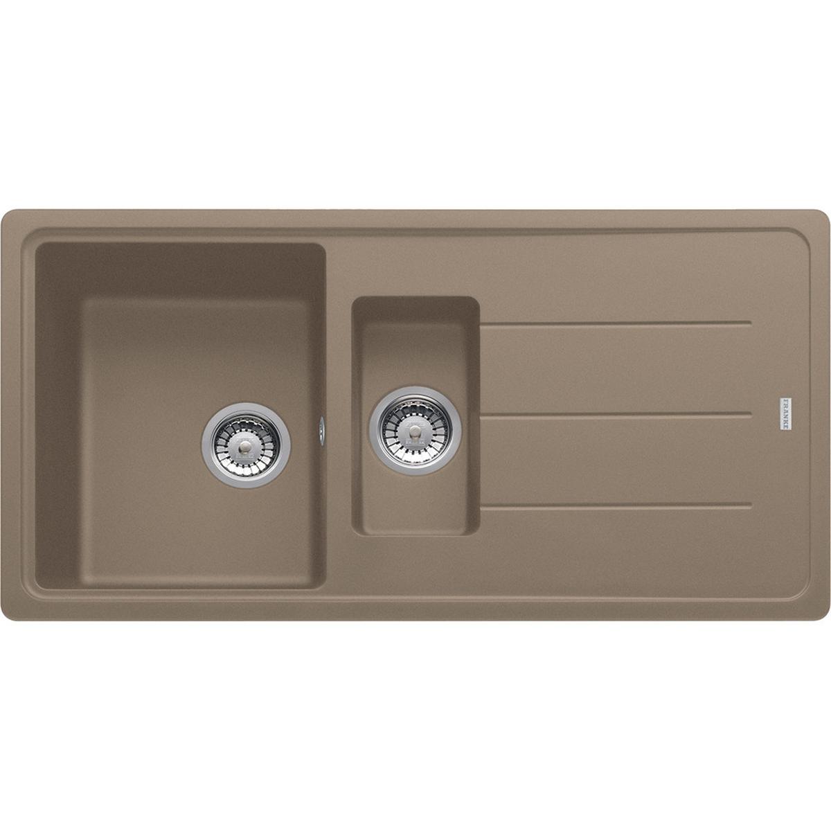Spüle Basis Typ:1140301961 Cashmere - Braun, MODERN (97/50cm) - Franke