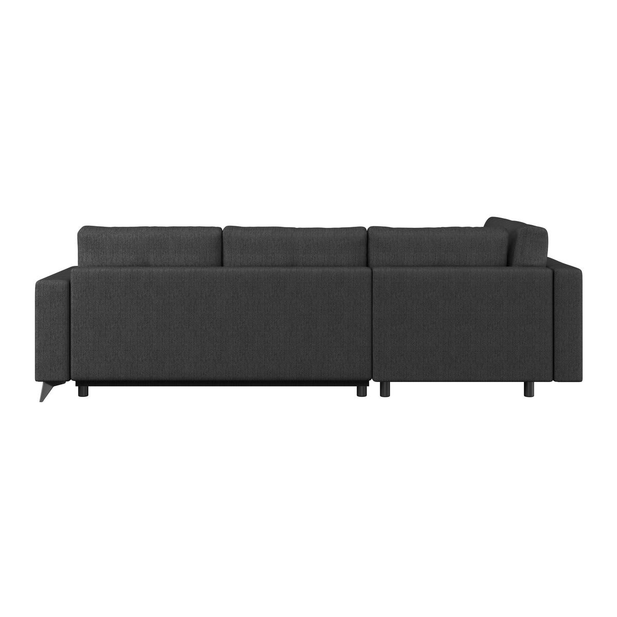 Kutna Garnitura Texas - sivo-smeđa/crna, Konvencionalno, drvo (203/259cm)