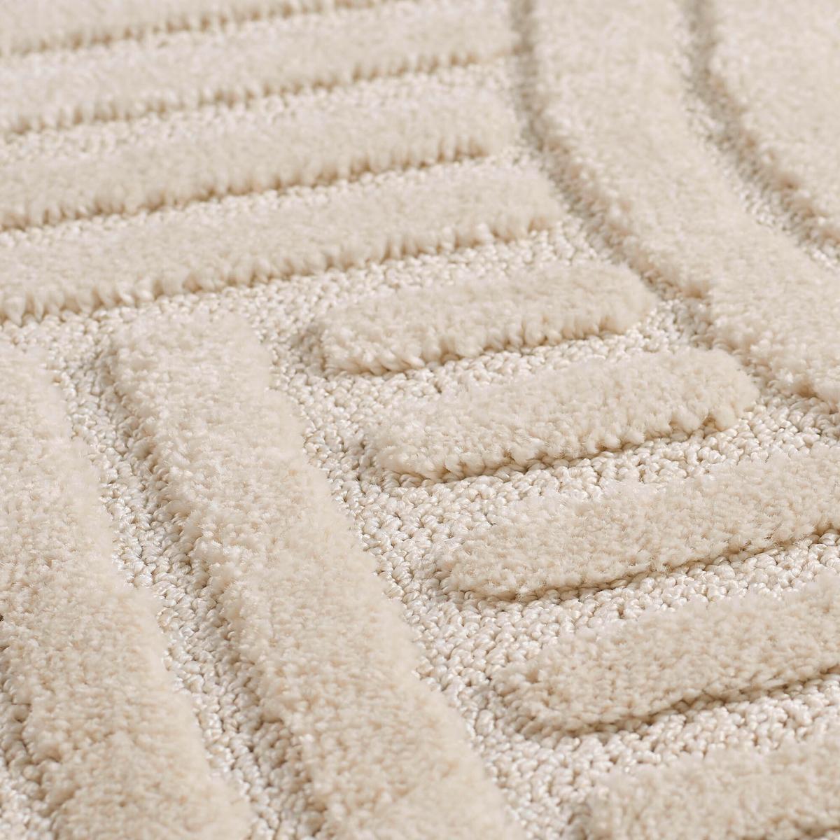 Läufer Art Creme ca. 80x250cm - Creme, Basics, Textil (80/250cm) - Novel