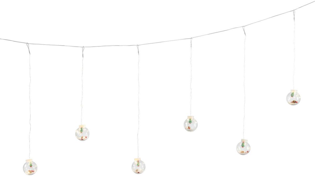 Lichterkette Zimo ca. 570cm in Bunt - Klar/Multicolor, MODERN, Kunststoff (570cm) - Premium Living