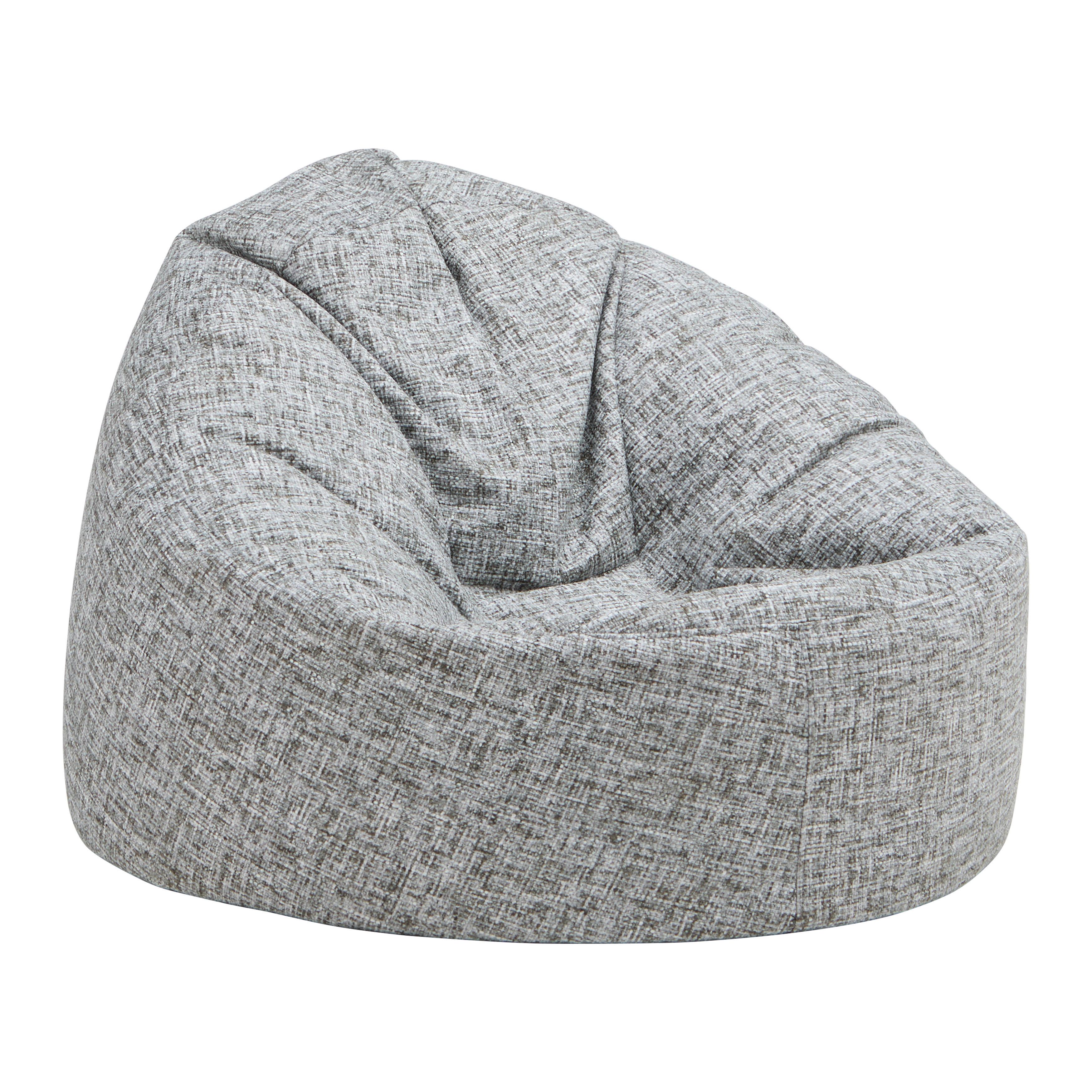 Sitzsack Verreto Grau - Grau, MODERN, Textil (105/80/105cm) - Mömax