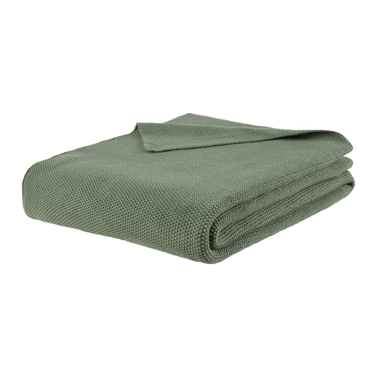 Kuscheldecke Lara Salbeigrün ca. 130x170cm - Salbeigrün, Konventionell, Textil (130/170cm) - Mömax