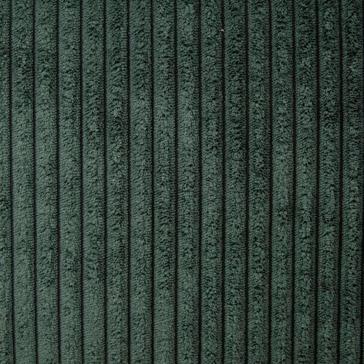 Relaxsessel Lava Grün Cord - Schwarz/Grün, MODERN, Textil/Metall (111/101/167cm) - Livetastic