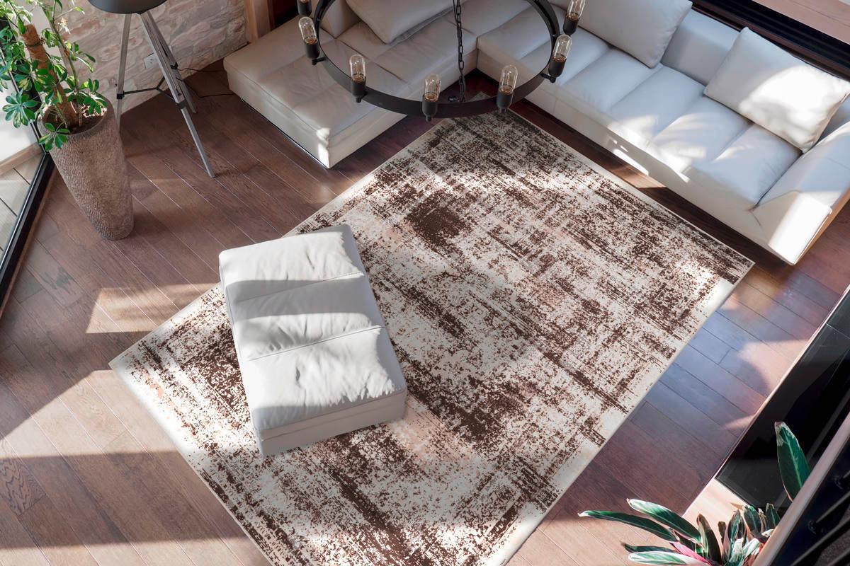 Vintage-teppich Gvqxm-200-290 - Taupe/Braun, Design, Textil (200/290cm) - Kayoom