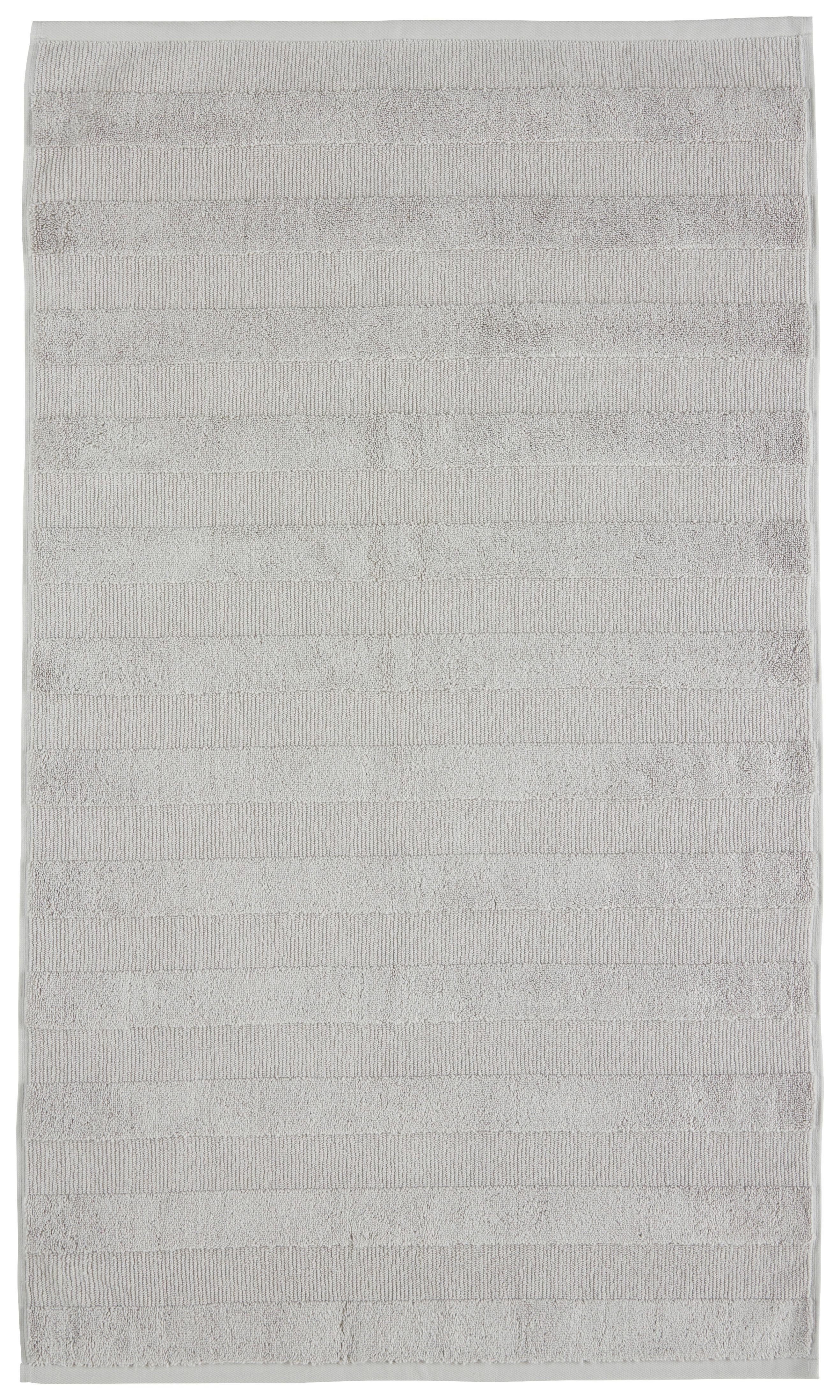 Badematte Chris in Silber ca. 60x100cm - Silberfarben, Textil (60/100cm) - Premium Living