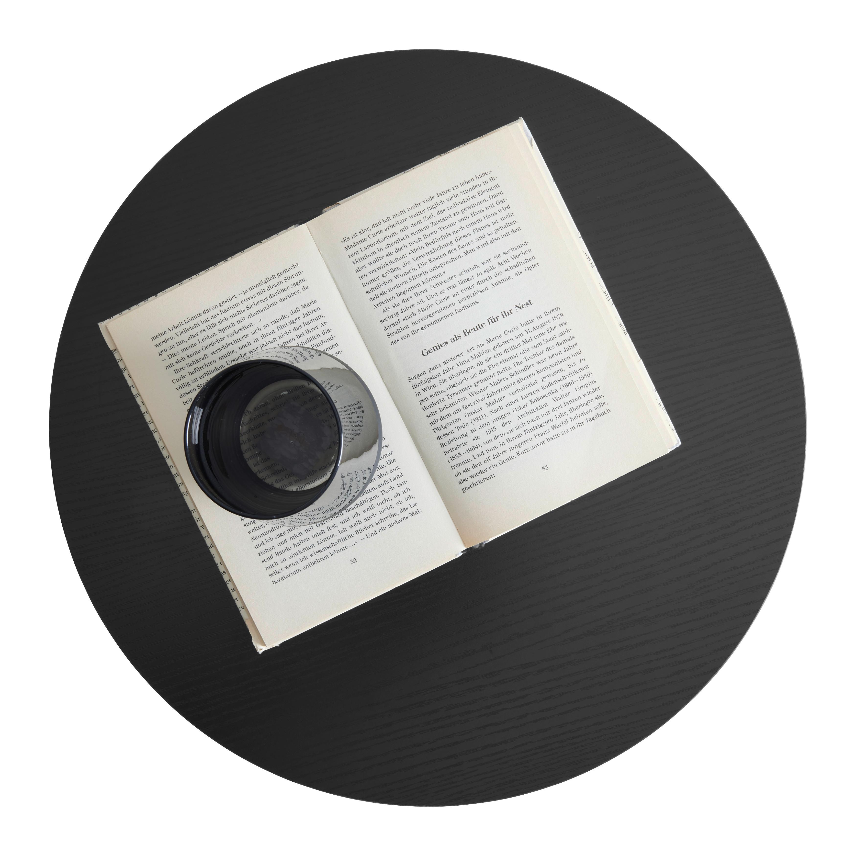 Beistelltisch Neapel Schwarz - Schwarz, MODERN, Holzwerkstoff/Metall (40/40cm) - Mömax
