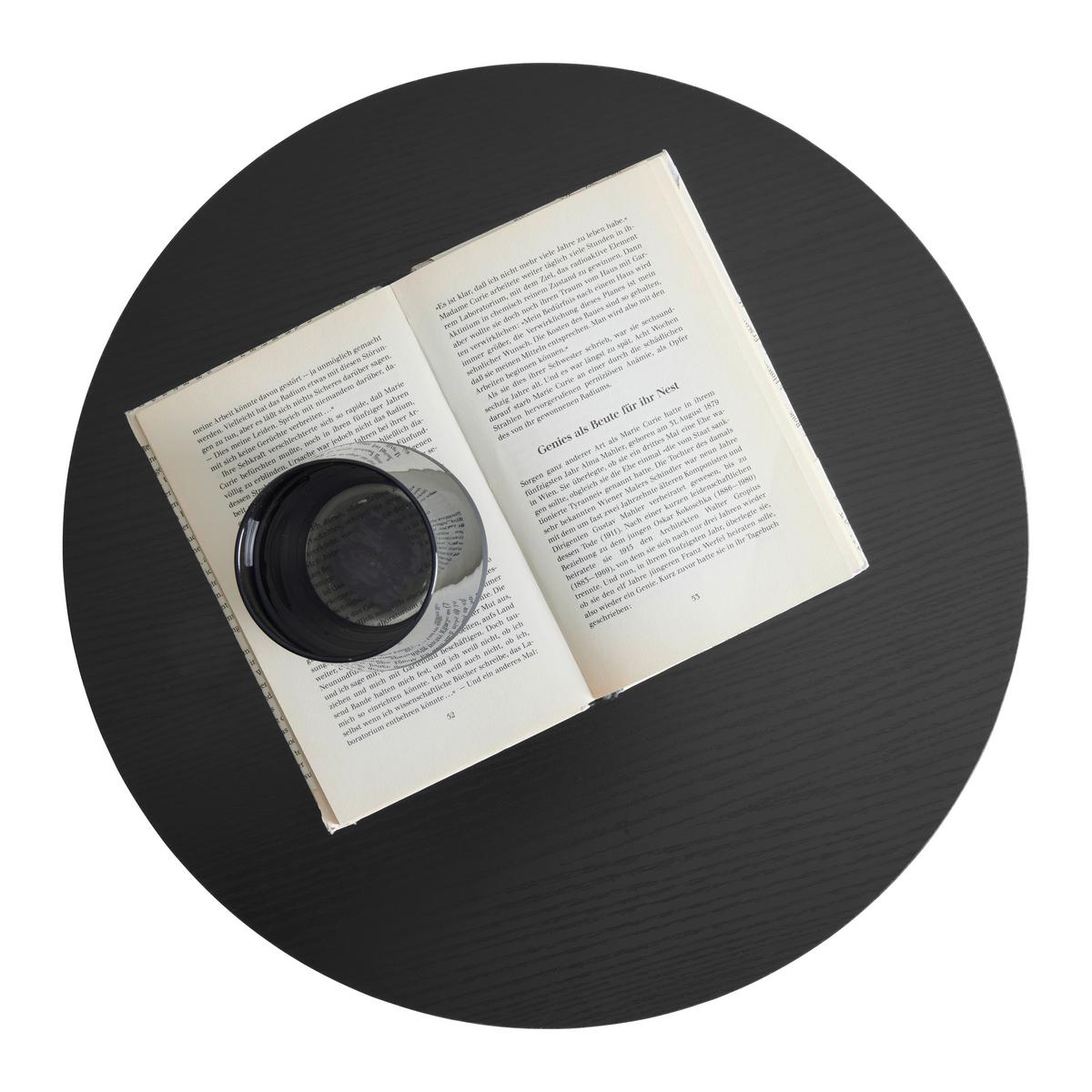 Beistelltisch Neapel Schwarz - Schwarz, MODERN, Holzwerkstoff/Metall (40/40cm) - Mömax