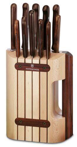 BLOK NA NOŻE 5.1150.11 VICTORINOX - kolor klonowy, Basics, drewno - Victorinox