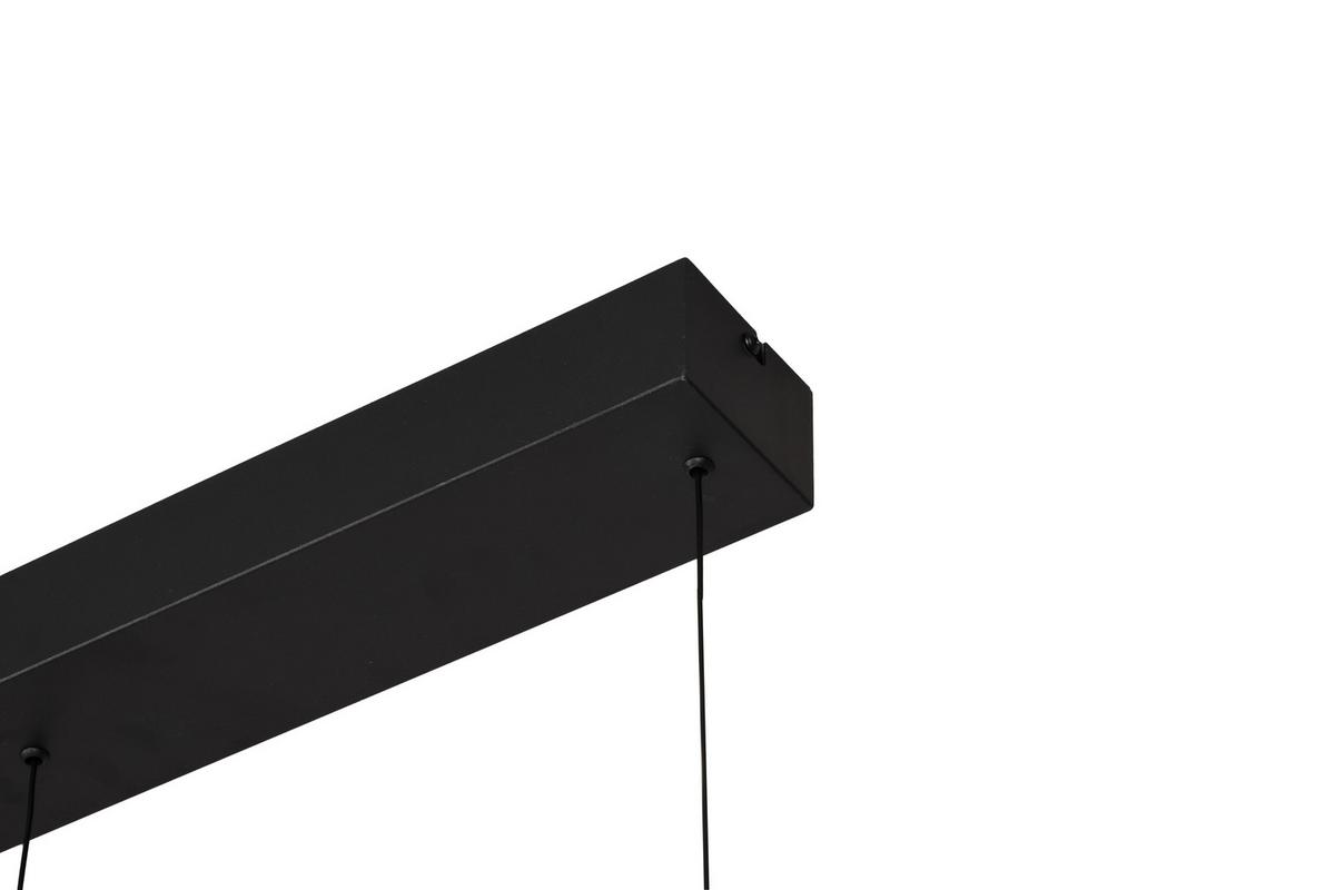 LAMPA WISZĄCA LED NUSAKAN *SBN* - czarny, Design, tworzywo sztuczne/metal (128/16/150cm) - Novel