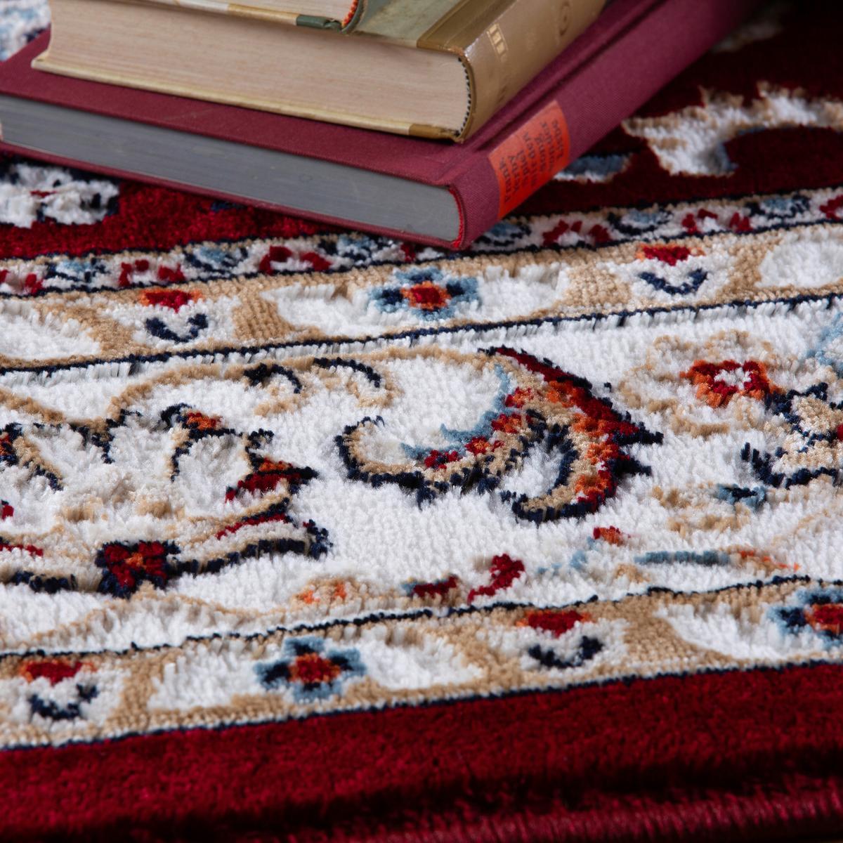 FLACHWEBETEPPICH MY ISFAHAN - Rot, Lifestyle, Textil (120/170cm) - Novel