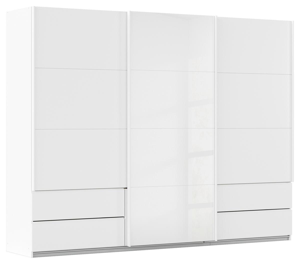 Ormar S Kliznim Vratima Elara - bijela, Konvencionalno, drvni materijal (271/210/62cm) - Premium Living