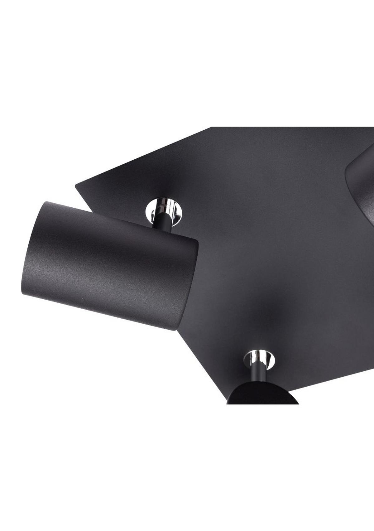 LAMPA REFLEKTOROWA ROCKET *SBN* - czarny, Basics, metal (25/25/15cm) - Novel