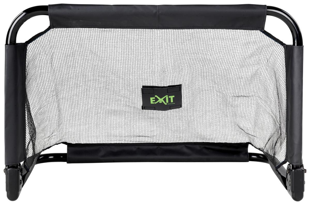 Nogometni Gol Exit Pico, 2 Kos - črna, Konvencionalno, kovina/umetna masa (90/60/60cm) - EXIT Toys