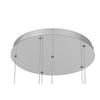 LED-HÄNGLAMPA RONG - kromfärg, Modern, metall/plast (60/60/120cm)