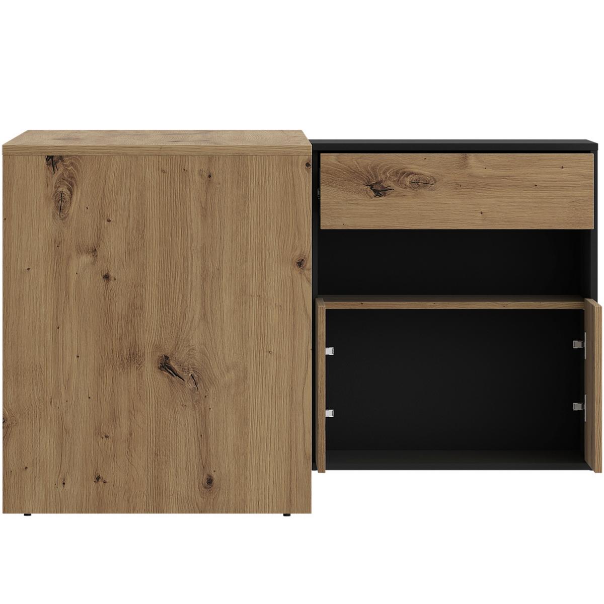 Radni Stol Corner 1 - Moderno (127,5/75/125cm) - Modern Living