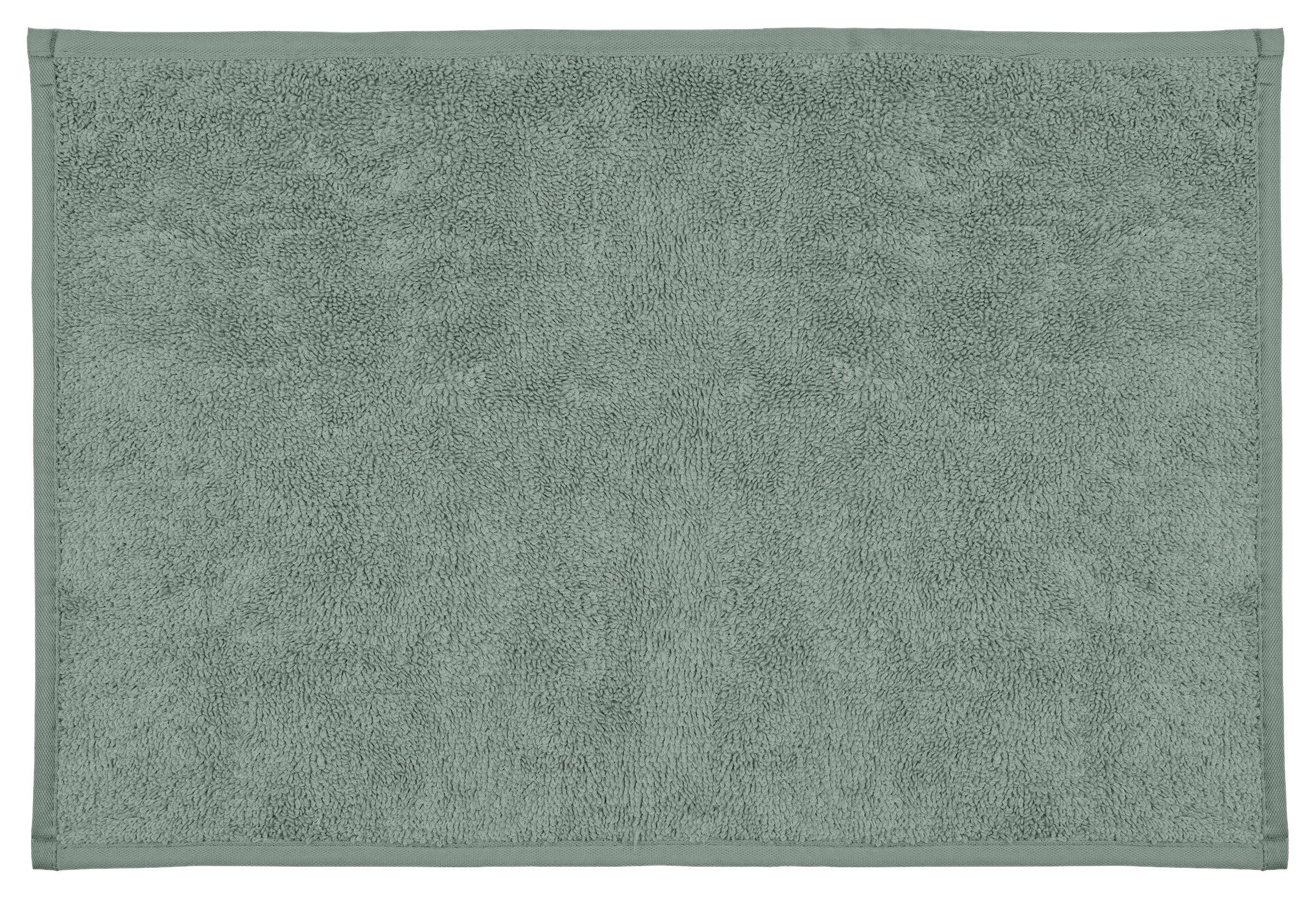 Badematte Phil in Jadegrün ca. 40x60cm - Jadegrün, KONVENTIONELL, Textil (40/60cm) - Based