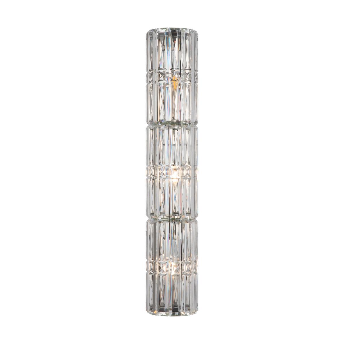 Wandleuchte Facet Chromfarben max. 60 Watt - Chromfarben/Transparent, Trend, Glas/Metall (13/10/75,2cm) - MAYTONI