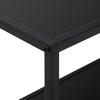 HYLLA BASTIAN II -BASED/SB- - svart, Modern, metall/trämaterial (77/68/30cm) - Based