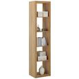 Predelna Stena Aron - aluminij/hrast, umetna masa/leseni material (44/191/35cm) - Mömax modern living Predelna Stena Aron - aluminij/hrast, umetna masa/leseni material (44/191/35cm) - Mömax modern living